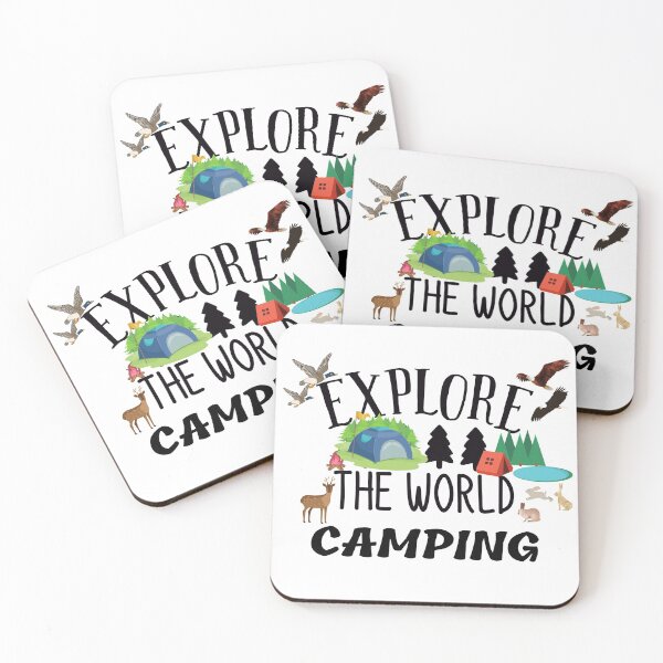 Item preview, Explore the World Camping designed and sold by fredgarden8.