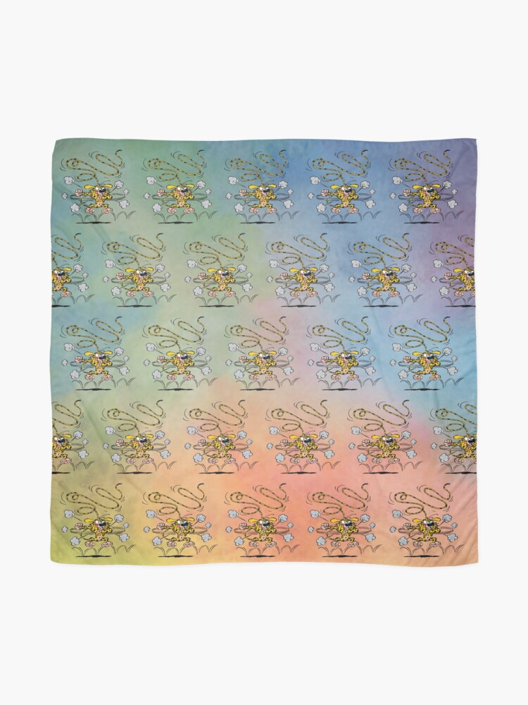 Alternate view of Marsupilami angry / Background colors Scarf