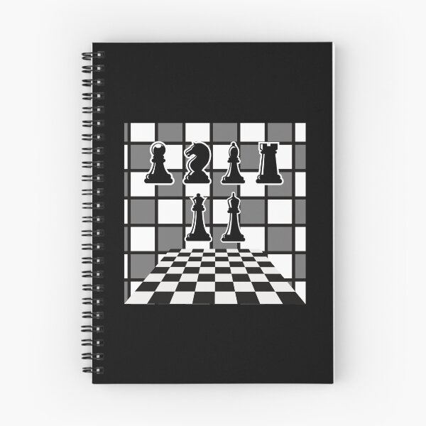 Item preview, graphic of chess board and pieces designed and sold by Ollie P.  Leo.