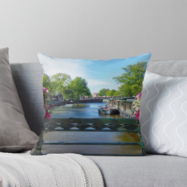 Item preview, I Love Amsterdam -buildings with river designed and sold by Rajzone.