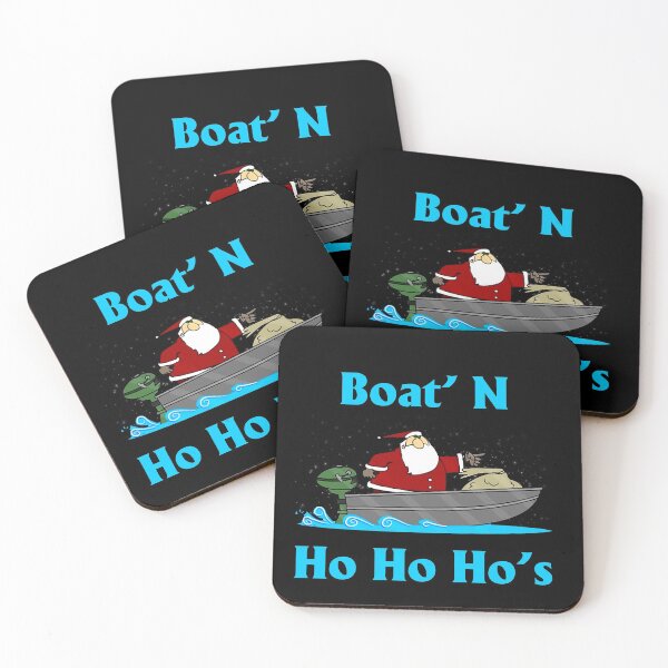 Item preview, Boats' n Ho Ho Ho's Santa Funny Gift designed and sold by bostons2001.