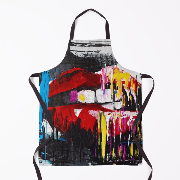 Item preview, Rock N Roll Lips Abstract designed and sold by concettaellis.