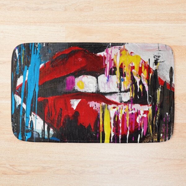 Item preview, Rock N Roll Lips Abstract  designed and sold by concettaellis.