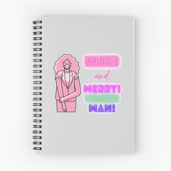 Item preview, Masked and Merry Inner Man - Cool Sticker designed and sold by joejiing.