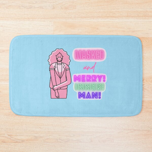 Item preview, Masked and Merry Inner Man - Cool Sticker designed and sold by joejiing.