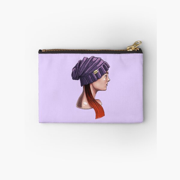 Aperçu de l'œuvre Personnage de femme rousse avec chapeau violet créée et vendue par CecyLL.