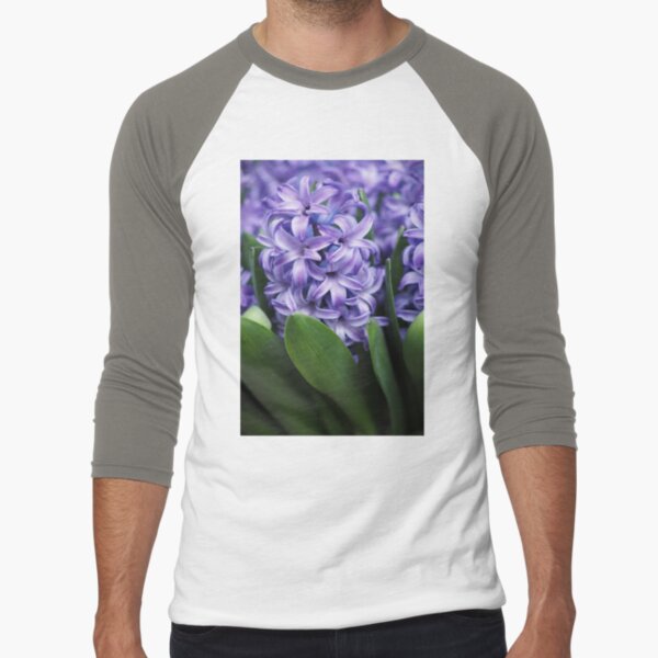 Hyacinth Food of Thy Soul Baseball ¾ Sleeve T-Shirt