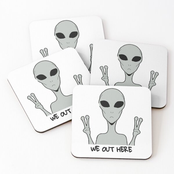 Item preview, We are here alien designed and sold by ihebwkqh17.