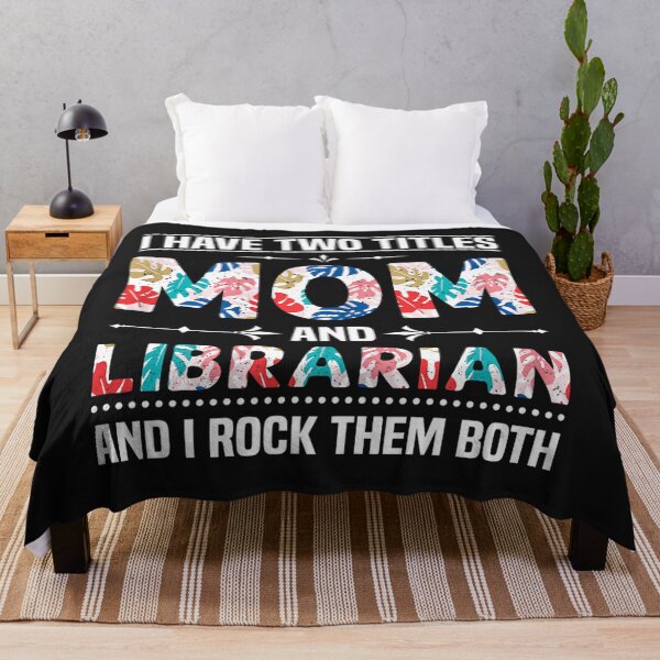 Item preview, Women's I Have Two Titles Mom Librarian Mothers Day designed and sold by Mastainich09.