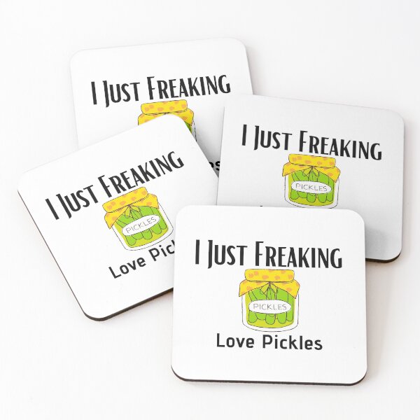Item preview, I Just Freaking Love Pickles designed and sold by sabirlhc.