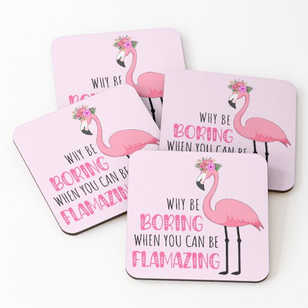 Item preview, Why Be Boring When You Can Be Flamazing designed and sold by StickerArtwork.