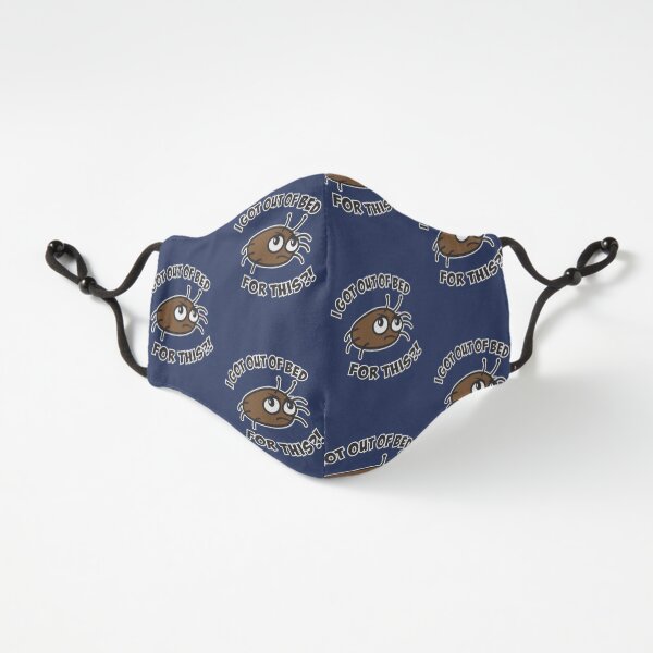 I Got Out of Bed For This?! Grumpy Bed Bug (m) Fitted 3-Layer