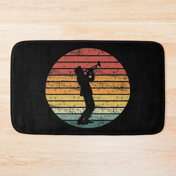 Item preview, Jazz Trumpeter Retro Silhouette Design designed and sold by Unworldly.
