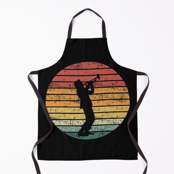 Item preview, Jazz Trumpeter Retro Silhouette Design designed and sold by Unworldly.