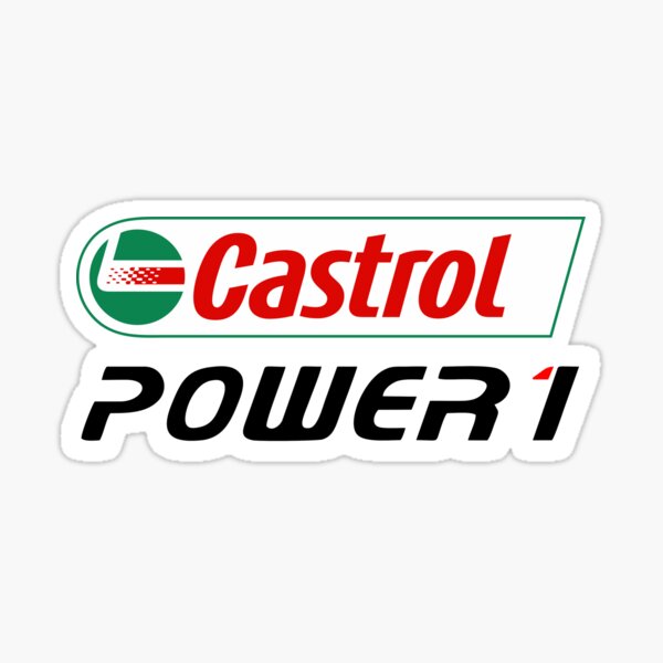 Castrol Power 1 Biker Sticker