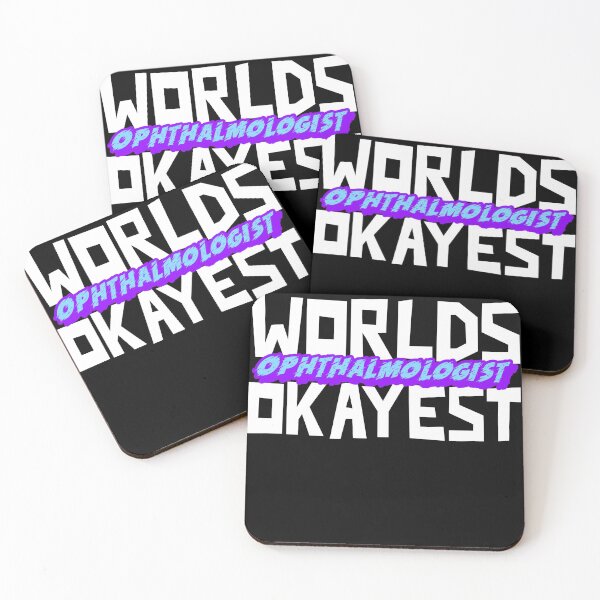 Item preview, Worlds Okayest Ophthalmologist - Doctor Design designed and sold by 1chillin.
