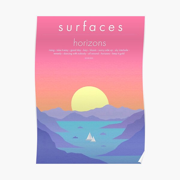 Surfaces Music Posters Redbubble