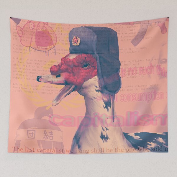 Item preview, Communist Duck designed and sold by Rupert The Child Eater.