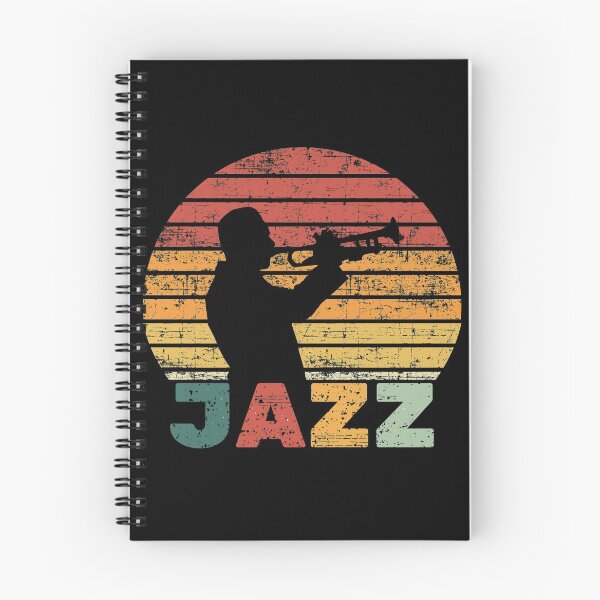 Item preview, Jazz Trumpeter Retro Silhouette Typography Design designed and sold by Unworldly.