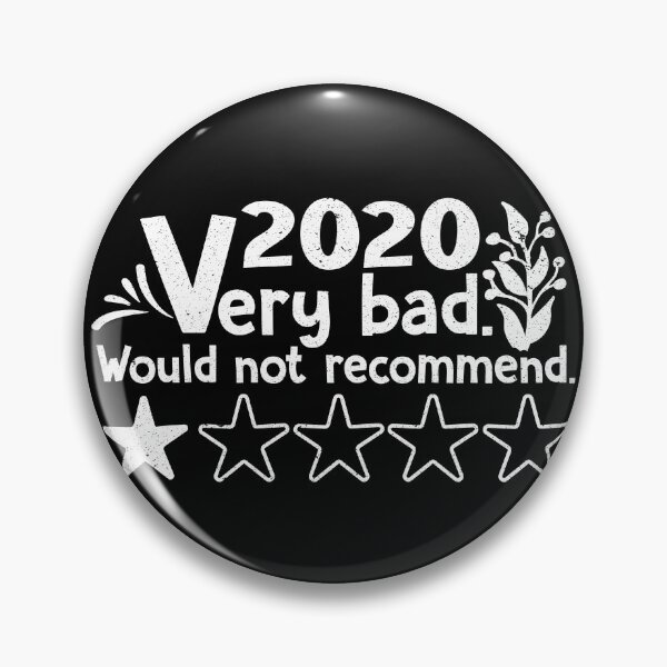 Item preview, 2020 1 Star Very Bad, Would Not Recommend,funny gift designed and sold by buzz1days.