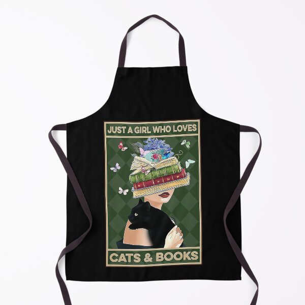 Item preview, Librarian Just A Girl Loves Cats and books designed and sold by toniobnd51.