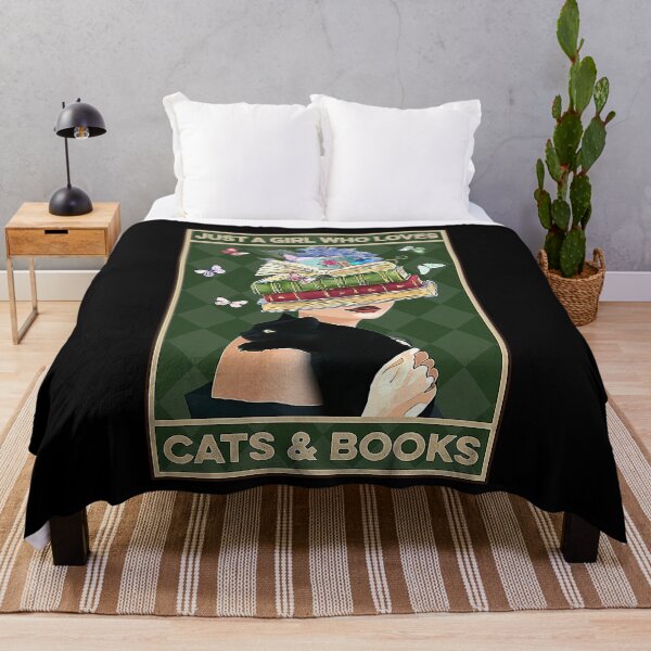 Item preview, Librarian Just A Girl Loves Cats and books designed and sold by toniobnd51.