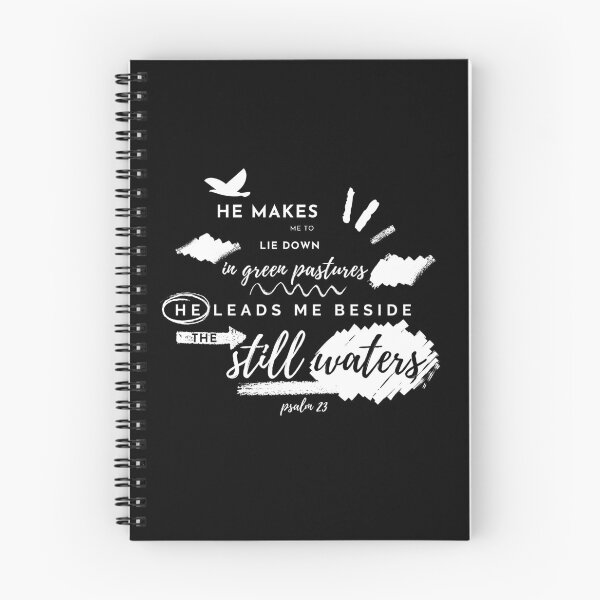 Item preview, Christian quote psalm 23 designed and sold by pureheartvision.