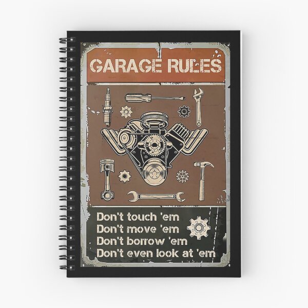 Item preview, Mechanic Garage Rules  designed and sold by koenhfu06.