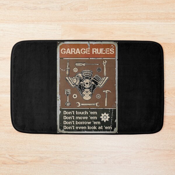 Item preview, Mechanic Garage Rules  designed and sold by koenhfu06.