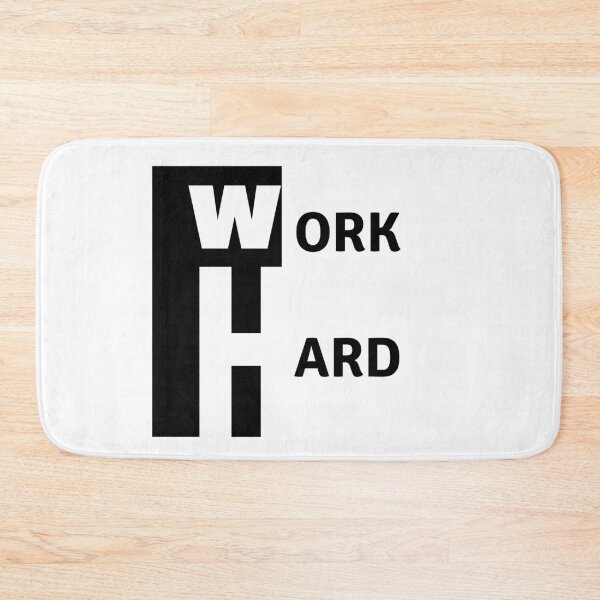 Item preview, Work Hard designed and sold by Rayan-Himalaya.