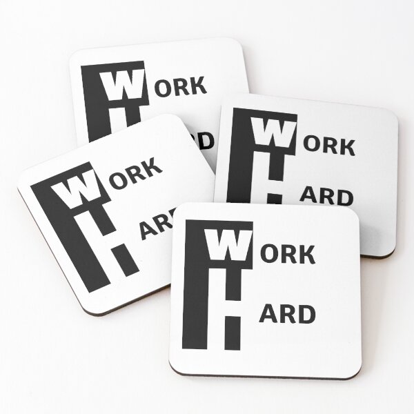 Item preview, Work Hard designed and sold by Rayan-Himalaya.