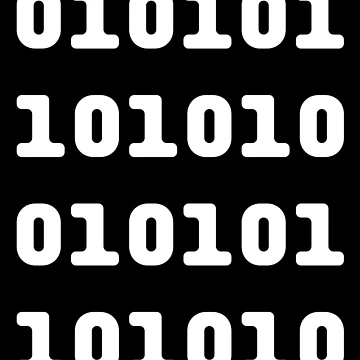 Artwork thumbnail, Binary Numbers Pattern Coding Programming by Aishwarya  Gupta
