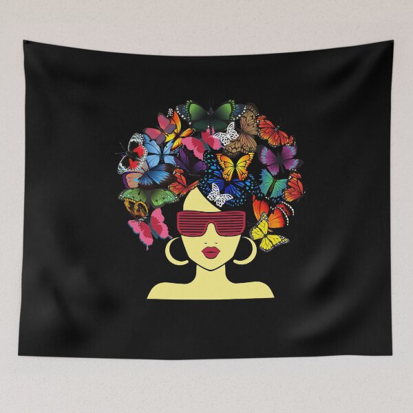 Item preview, Butterfly Afro designed and sold by BhARTi Taylor.