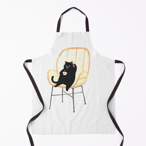 Item preview, Lazy cat 2 on rattan chair pattern designed and sold by jimmytan.