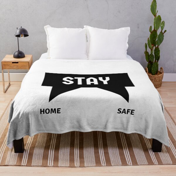 Item preview, Stay Home Stay Safe designed and sold by Rayan-Himalaya.