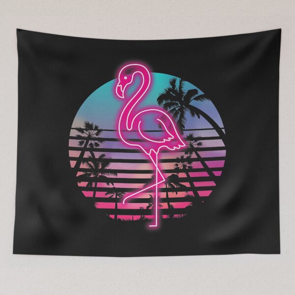 Item preview, Zoo Animal Tropic Summer Sunrise Gift Flamingo designed and sold by Realmuto.