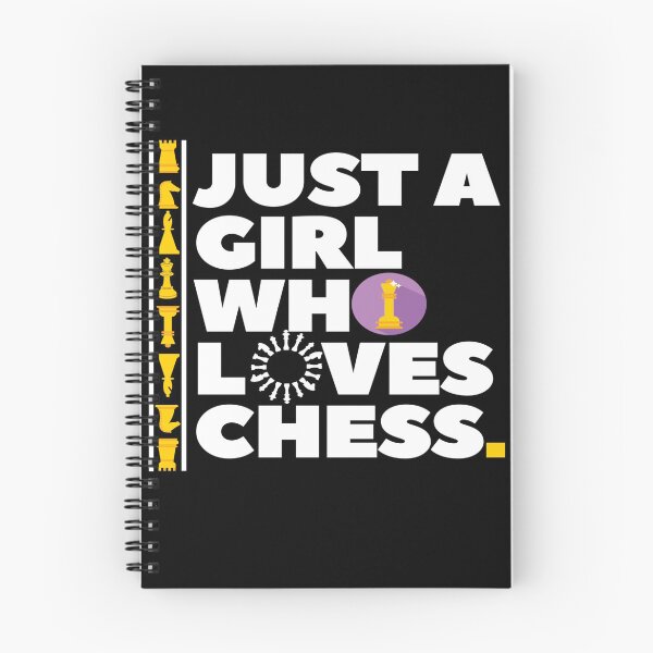 Item preview, Just A Girl Who Loves Chess designed and sold by mewsis.