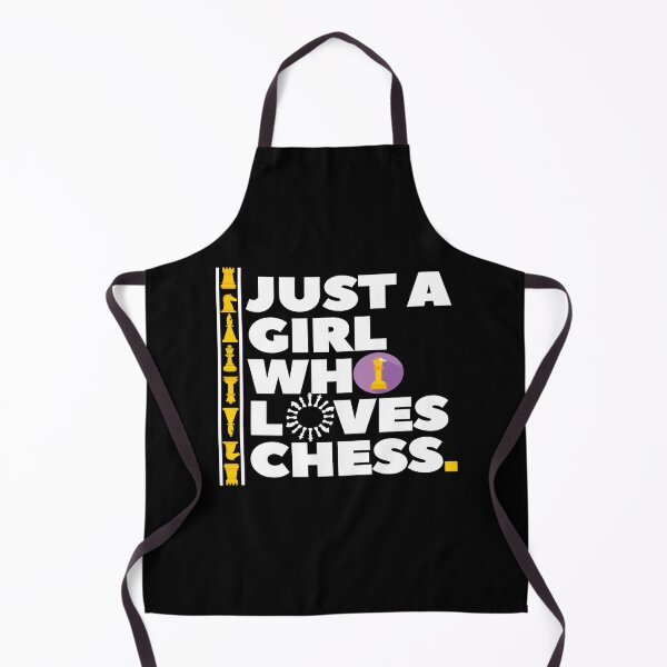 Item preview, Just A Girl Who Loves Chess designed and sold by mewsis.
