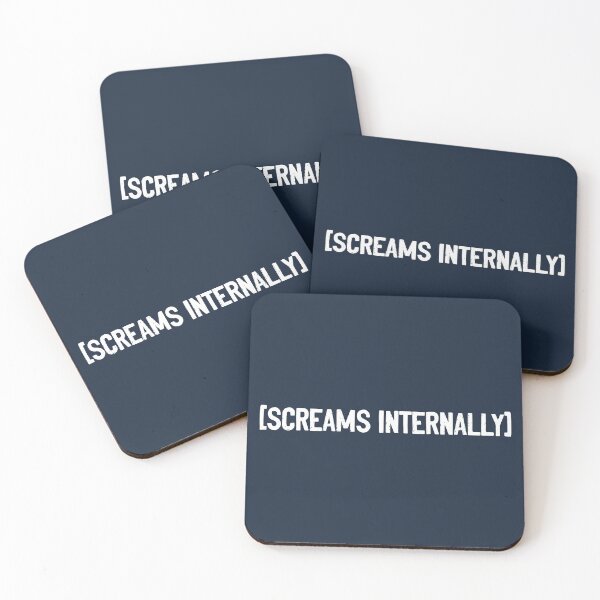 Item preview, Screams Internally Quotes designed and sold by Sour Soul.