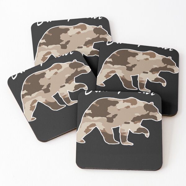 Item preview, Camouflage Daddy Bear Family Camo Hunting Papa Bear  designed and sold by Realmuto.