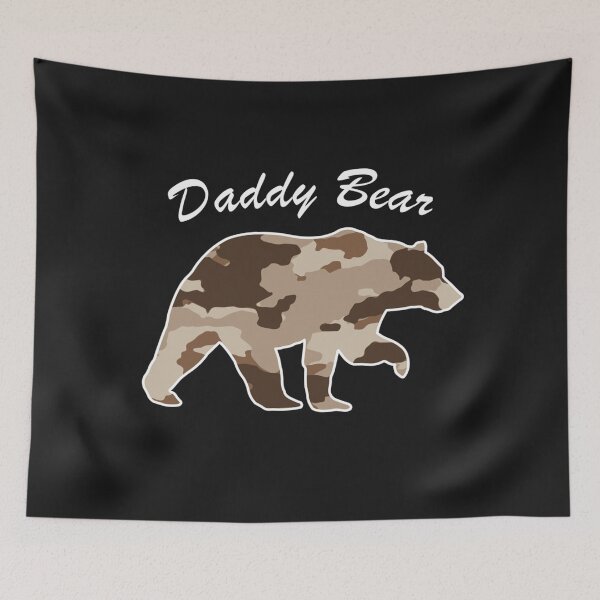 Item preview, Camouflage Daddy Bear Family Camo Hunting Papa Bear  designed and sold by Realmuto.