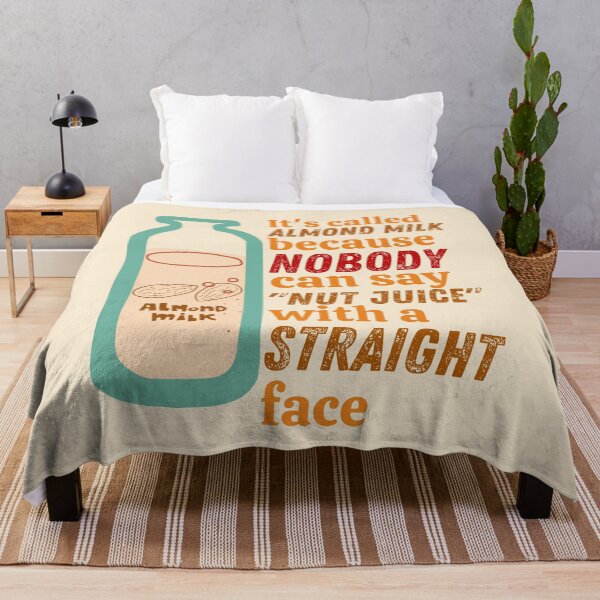 Item preview, It's Called Almond Milk Because Nobody Can Say "Nut Juice" With A Straight Face designed and sold by leBoosh-Designs.