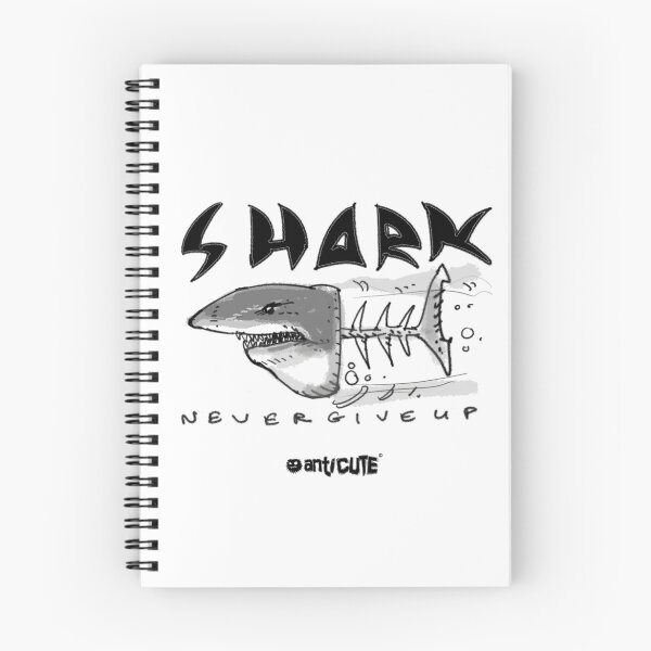 Item preview, shark with bones cartoon style illustration designed and sold by anticute.