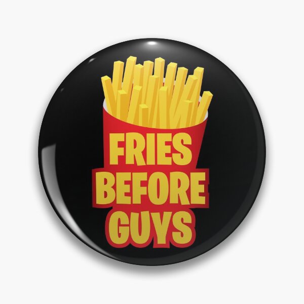 Item preview, Fries Before Guys - Trust Fries Not Guys - Fries Makes Me Happy More Than Boys - In Fries There Is No '' We '' - Design for T-Shirts, Phone Cases & Skins Etc. designed and sold by ShaykhUmer.