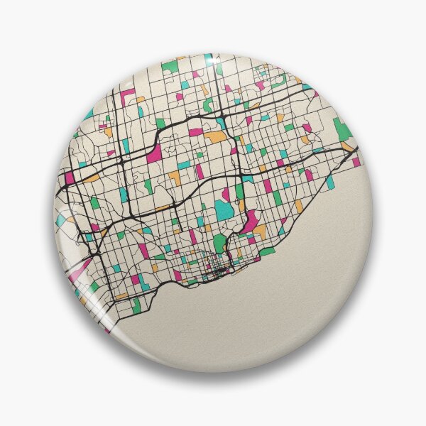 Item preview, Toronto, Canada Street Map designed and sold by A Deniz Akerman.