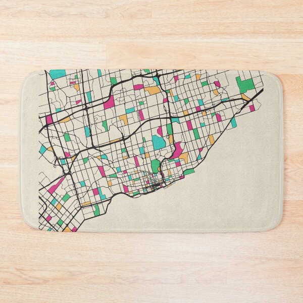 Item preview, Toronto, Canada Street Map designed and sold by A Deniz Akerman.
