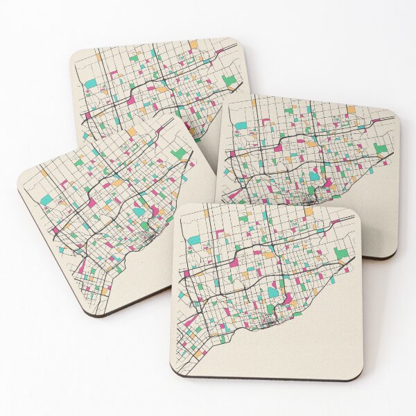 Item preview, Toronto, Canada Street Map designed and sold by A Deniz Akerman.