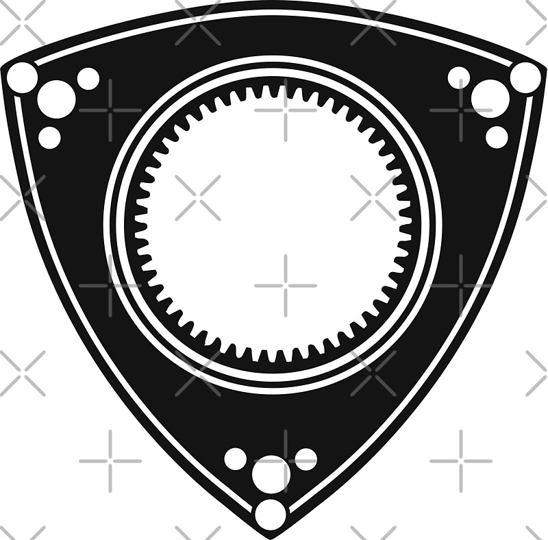 "Rotary engine design" Stickers by ApexFibers Redbubble