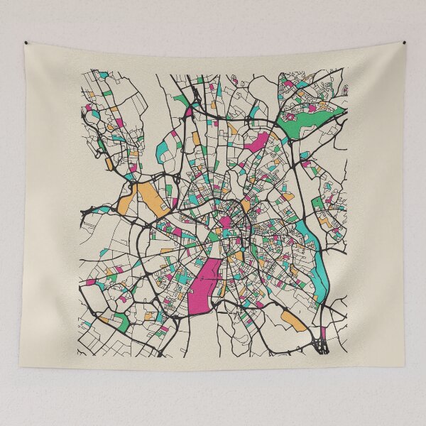 Item preview, Toulouse, France Street Map designed and sold by A Deniz Akerman.