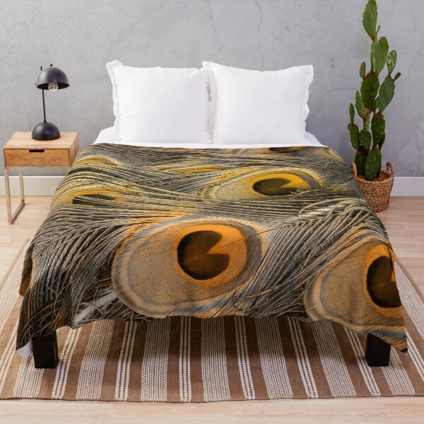 Item preview, Peacock Pattern Throw Blankets designed and sold by John Andrew.
